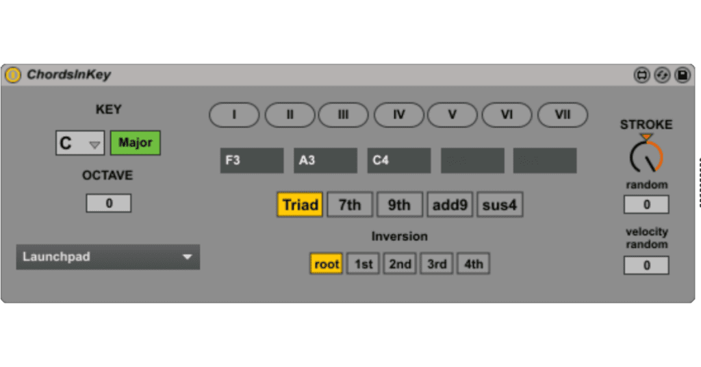 chords in key free m4l max for live midi effect ableton